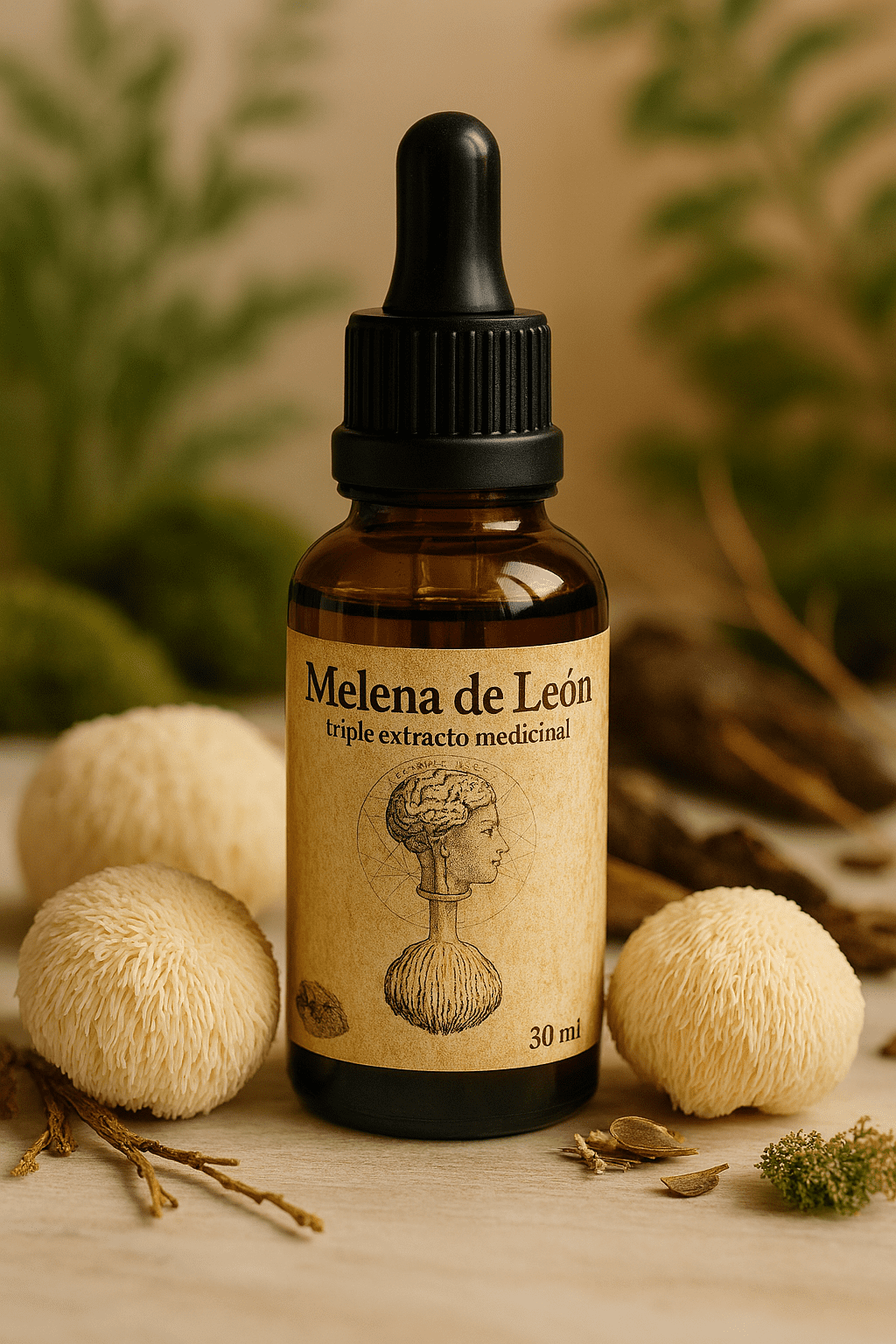 Triple Extracto Melena de León 30:1 30ml | Reino Fungi®