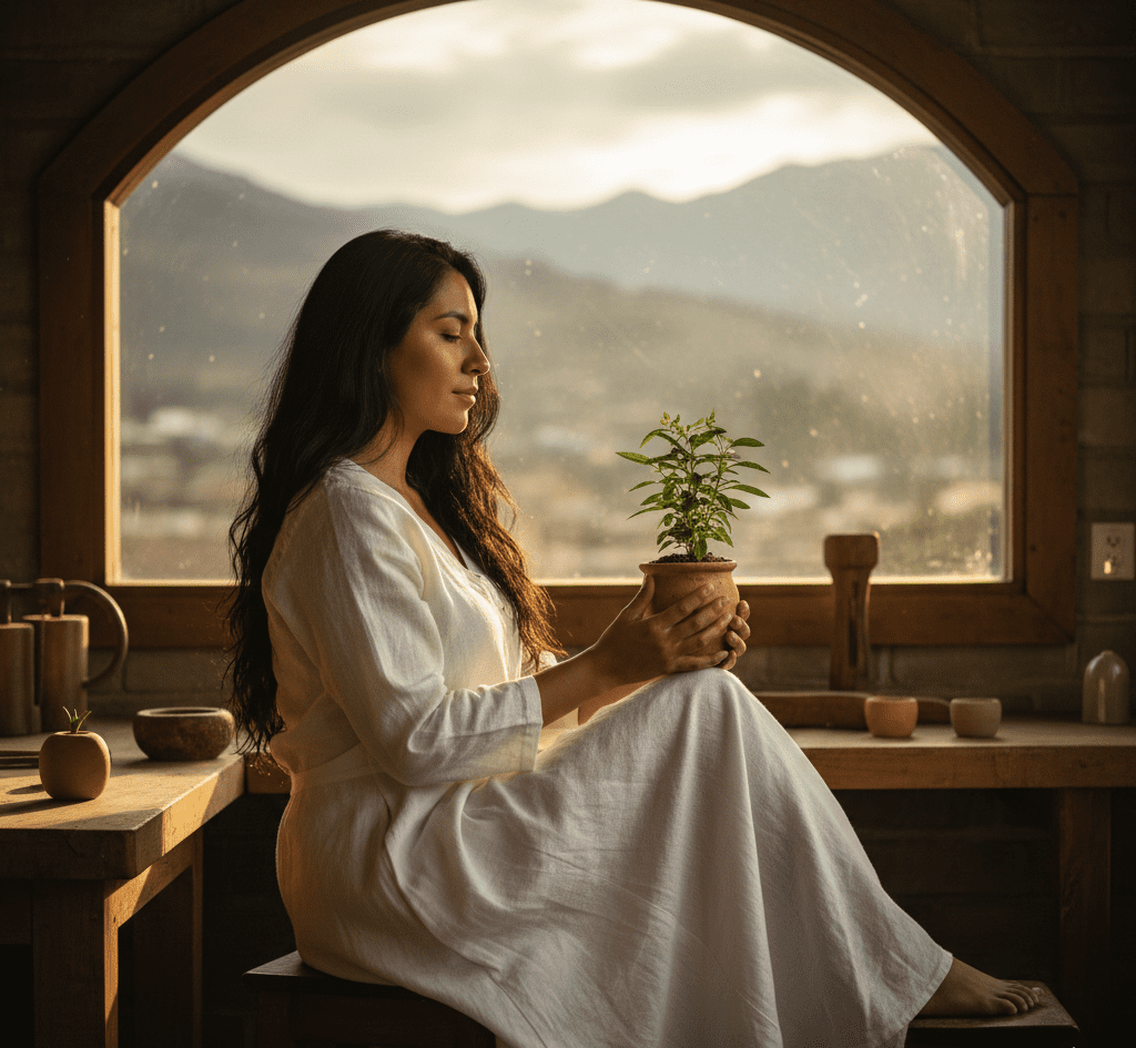 Conexión con la planta medicinal